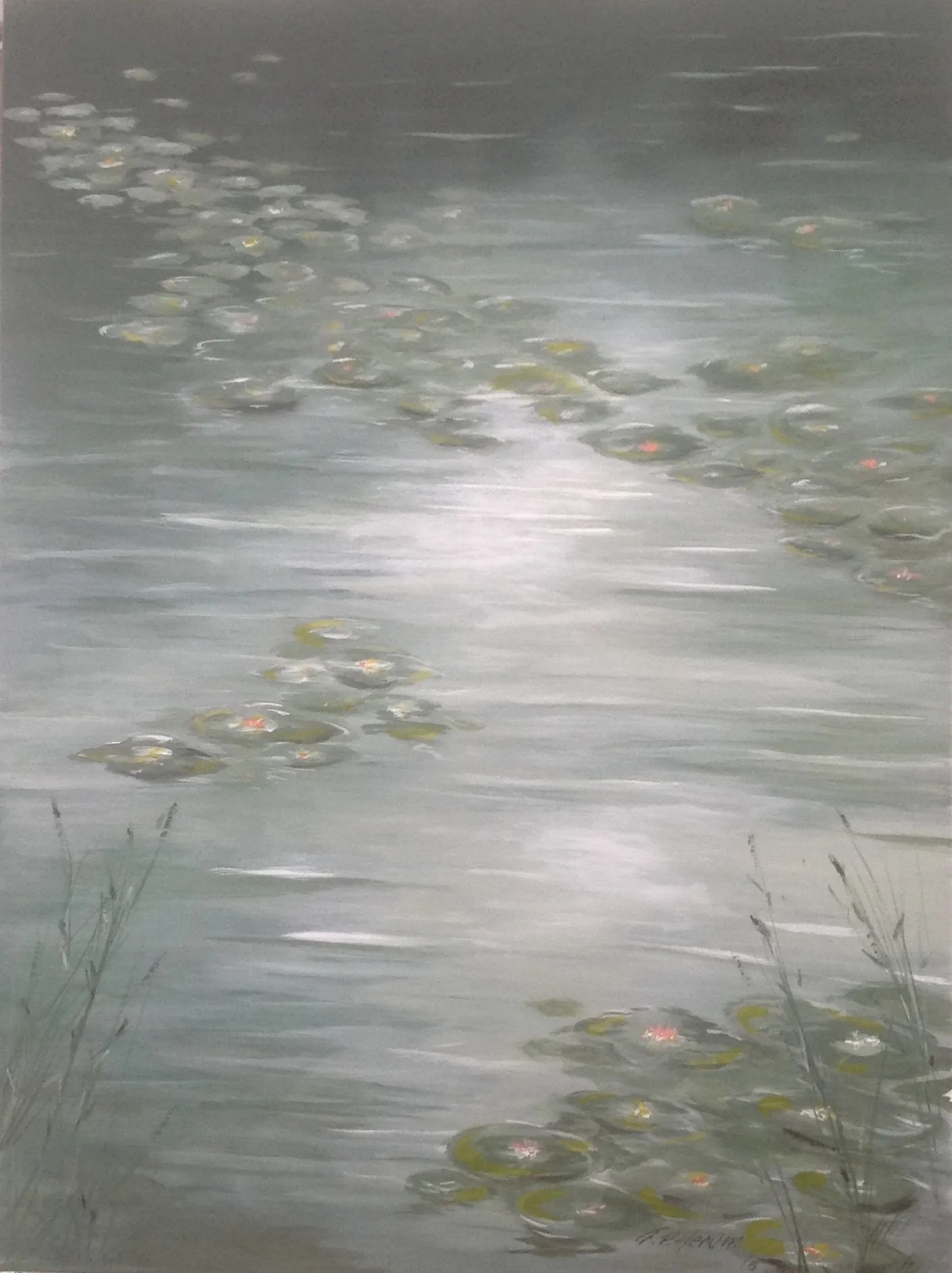 Maleri nr 86 90 cm X 120 cm